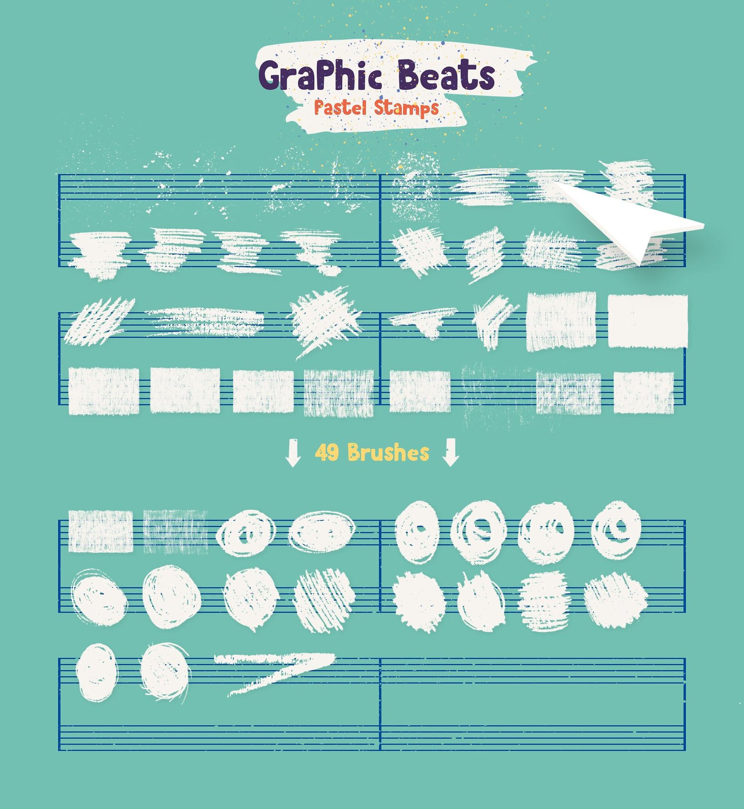 Graphic Beats: Brushes for Illustrator