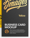 Two Textured Business Cards Mockup