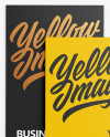 Two Business Cards Mockup