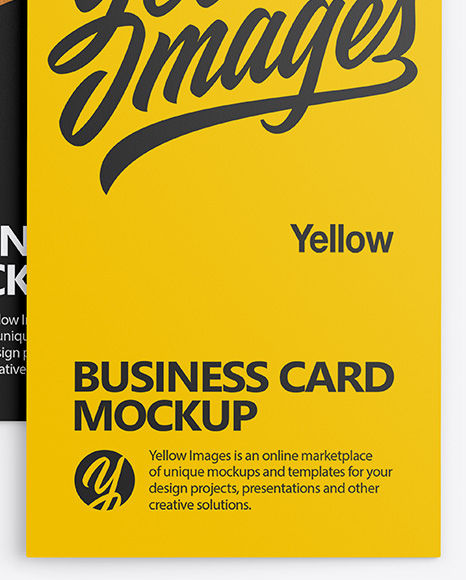 Two Business Cards Mockup