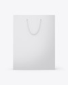 Matte Shopping Bag - Front View