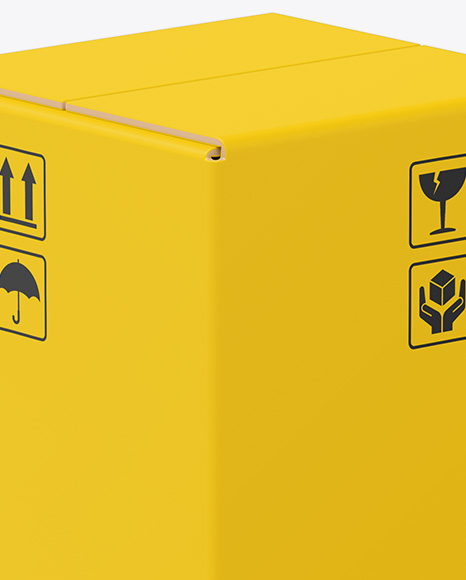 Paper Box Mockup
