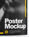 Bended A1 Poster Mockup