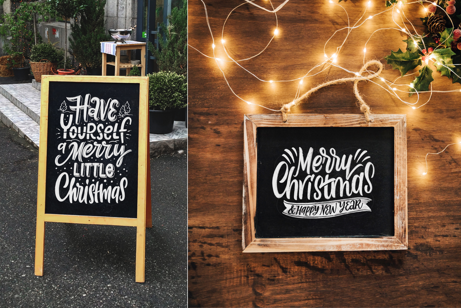 Chalk Christmas Chalk Christmas