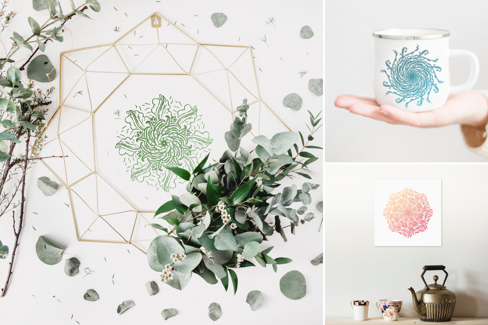 35 Vector Mandalas 35 Vector Mandalas