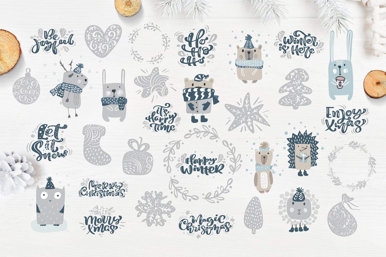 Enjoy Xmas - Scandinavian Christmas Design