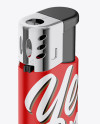 Matte Plastic Lighter Mockup