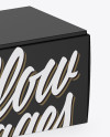 Textured Paper Box Mockup Textured Paper Box Mockup