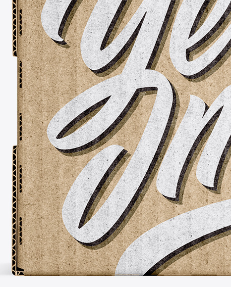 Kraft Paper Box Mockup