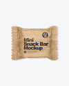 Kraft Mini Snack Bar Mockup