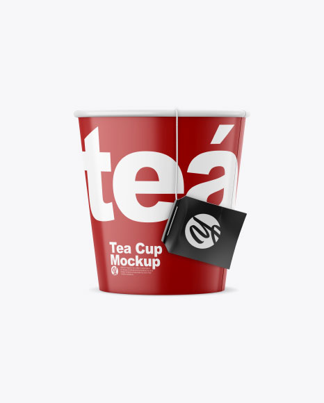 Matte Tea Cup Mockup