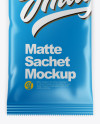 Matte Sachet Mockup