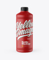 Matte Plastic Bottle Mockup