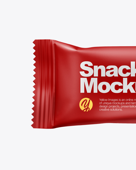 Matte Snack Bar Mockup