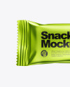 Metallic Snack Bar Mockup