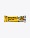 Matte Metallic Snack Bar Mockup