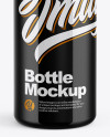 Glossy Bottle Mockup