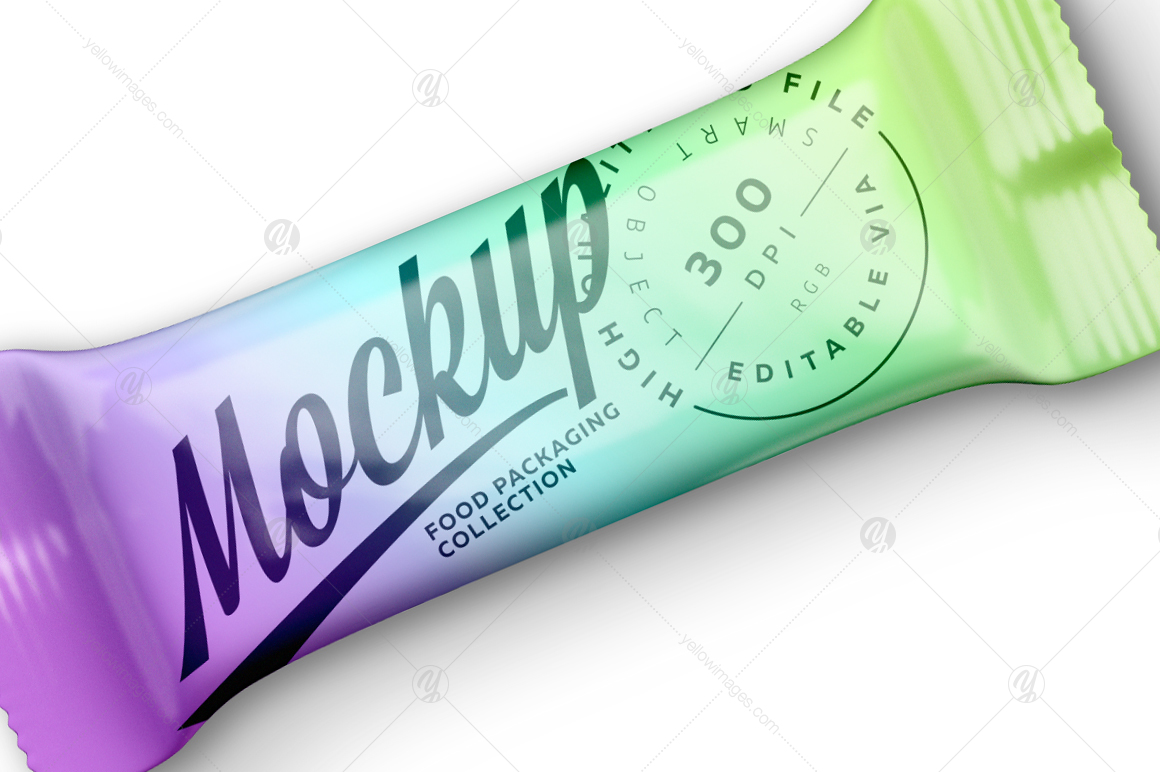 Snack Bar Mockup Bundle 50g Snack Bar Mockup Bundle 50g
