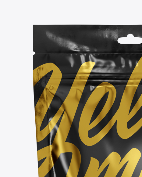 Glossy Pouch Mockup