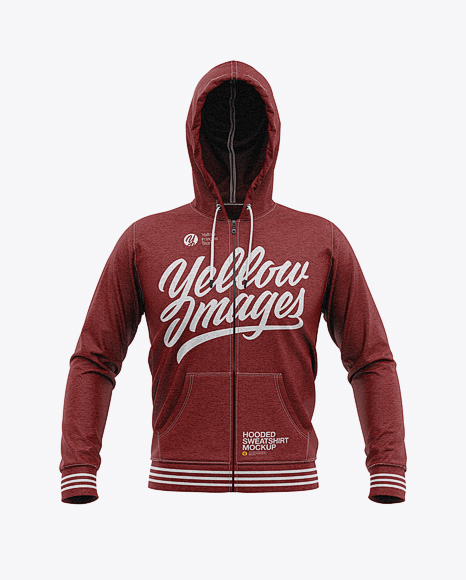 Heather Full-Zip Hoodie