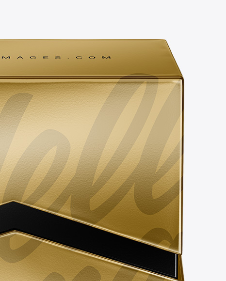 Metallic Box Mockup Metallic Box Mockup