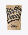 Kraft Pouch Mockup