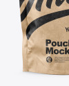 Kraft Pouch Mockup