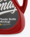 Matte Plastic 2L Bottle Mockup