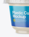 Plastic Cup Mockup