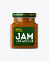 Glass Apple Jam Jar Mockup Glass Apple Jam Jar Mockup