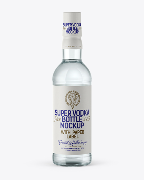 Clear Glass Vodka Bottle Mockup - Free+Opened+Clear+Glass+Jar+With+Colored+Gel+Mockup+PSD+Yellowimages.com+Free+Object+Mockups