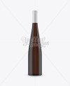 Amber Glass Rhine Bottle Mockup