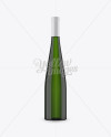 Green Glass Rhine Bottle Mockup