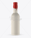 Ceramic Bottle With Wax Top Mockup