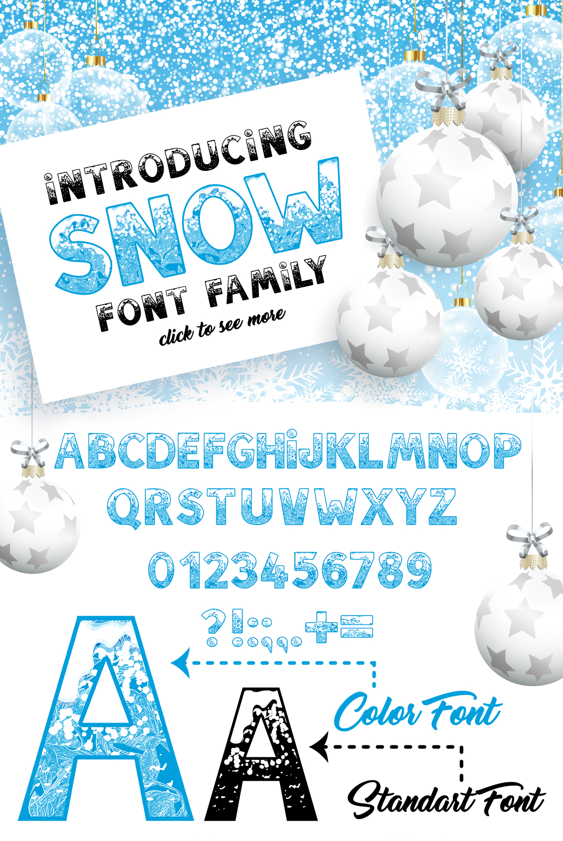 SNOW - Font Family SNOW - Font Family