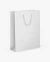 Matte Shopping Bag - Half Side View