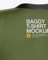 Women's Baggy T-Shirt Mockup