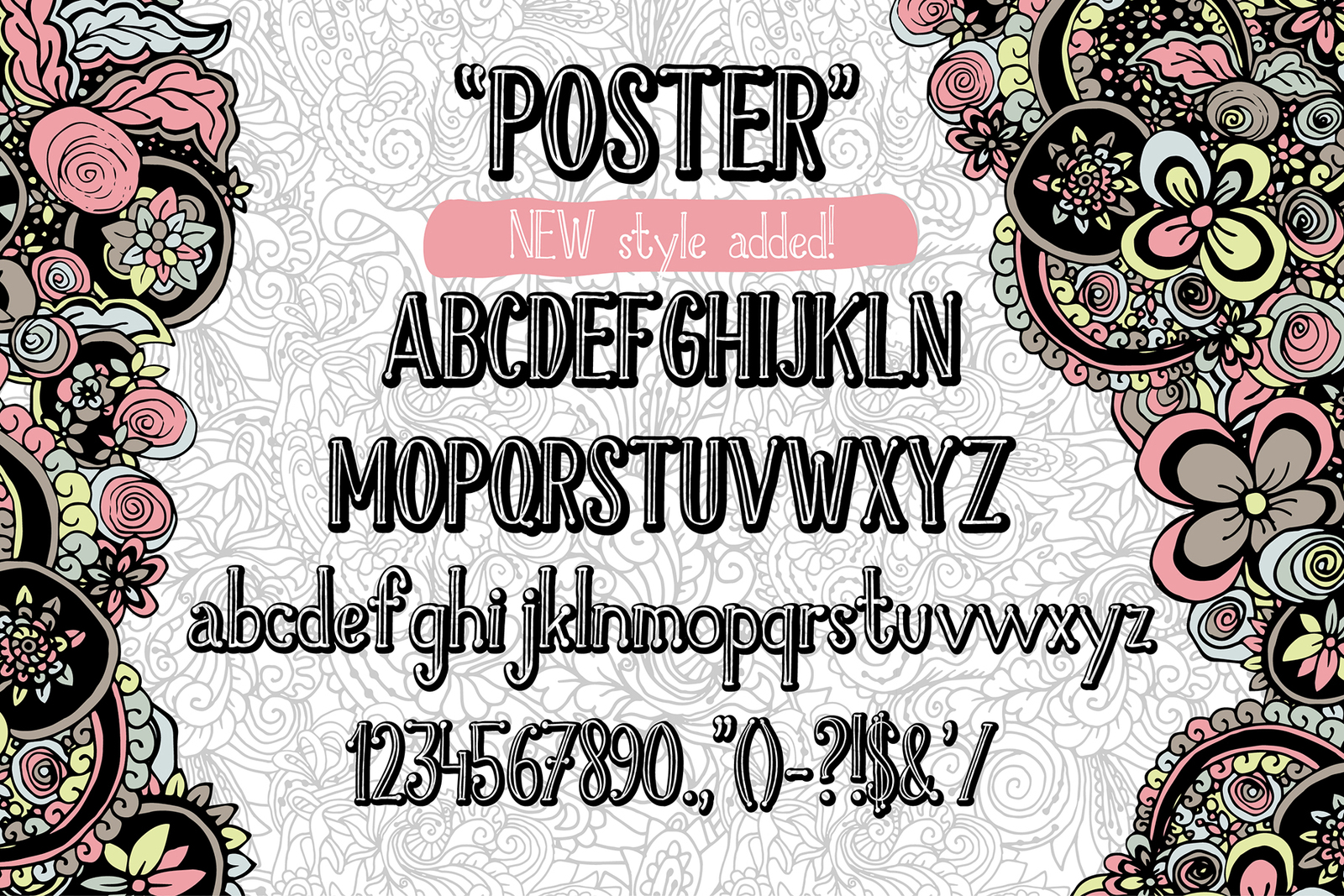 Doodling - hand crafted typeface Doodling - hand crafted typeface