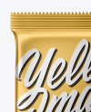 Metallic Snack Bar Mockup