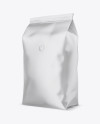 1kg Matte Coffee Bag Mockup