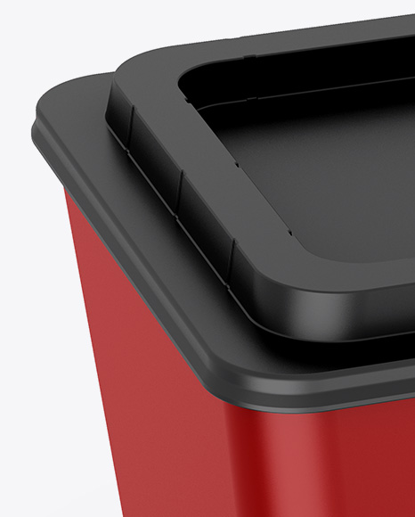 Matte Plastic Container Mockup