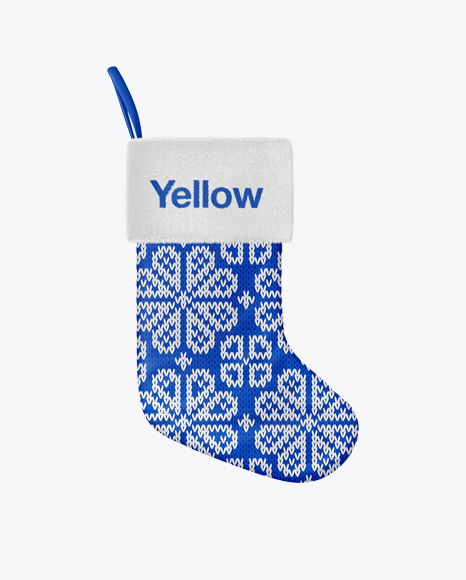 Сhristmas Sock Mockup