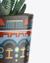 Glossy Plant Pot Mockup