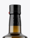 Amber Glass Olive Oil Bottle Mockup