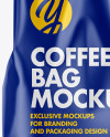 Glossy Coffee Bag Mockup