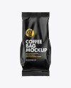 Matte Coffee Bag Mockup