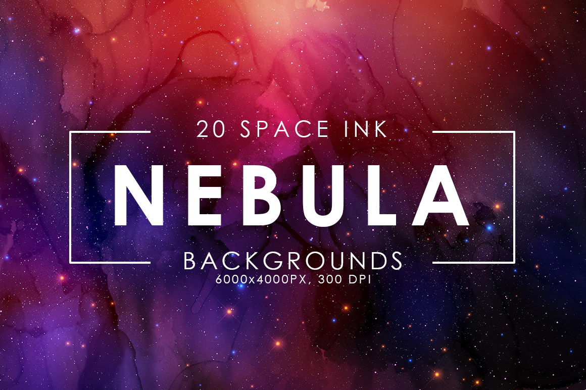 Nebula Ink Backgrounds