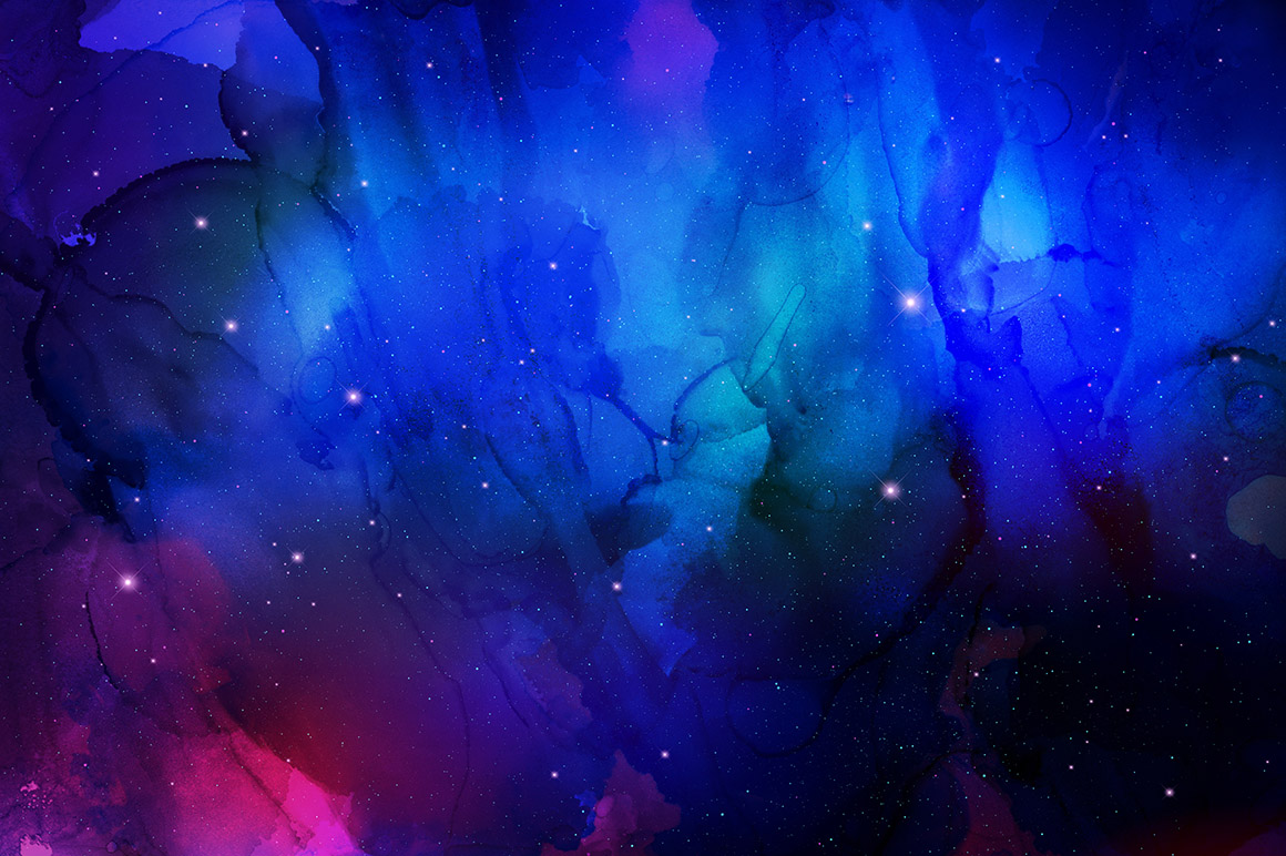 Nebula Ink Backgrounds