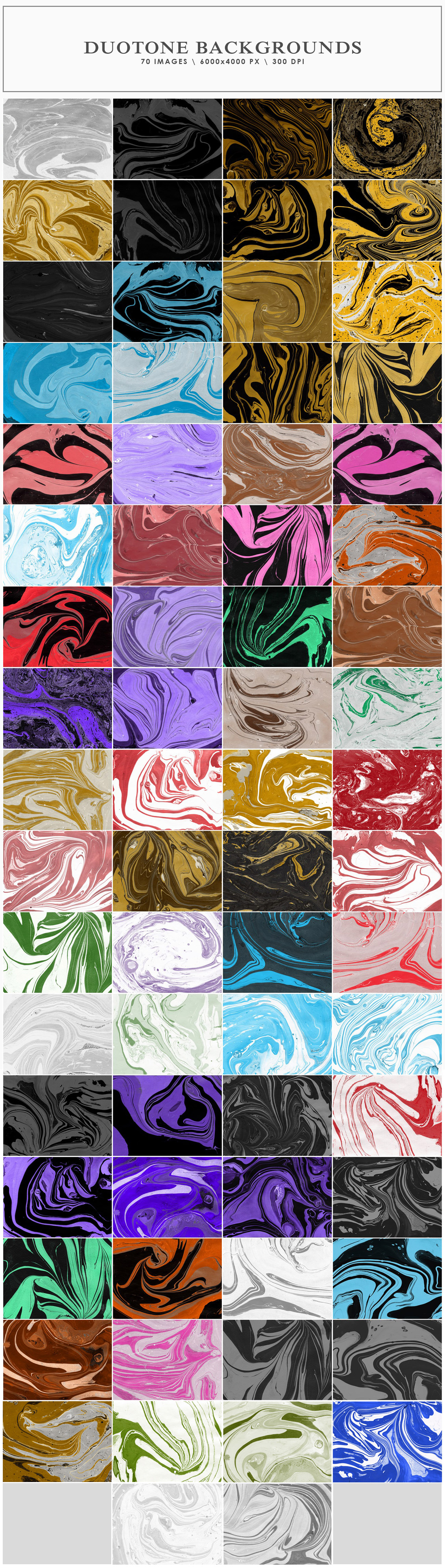 Bold Marble Ink Backgrounds