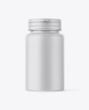 Matte Pills Bottle Mockup